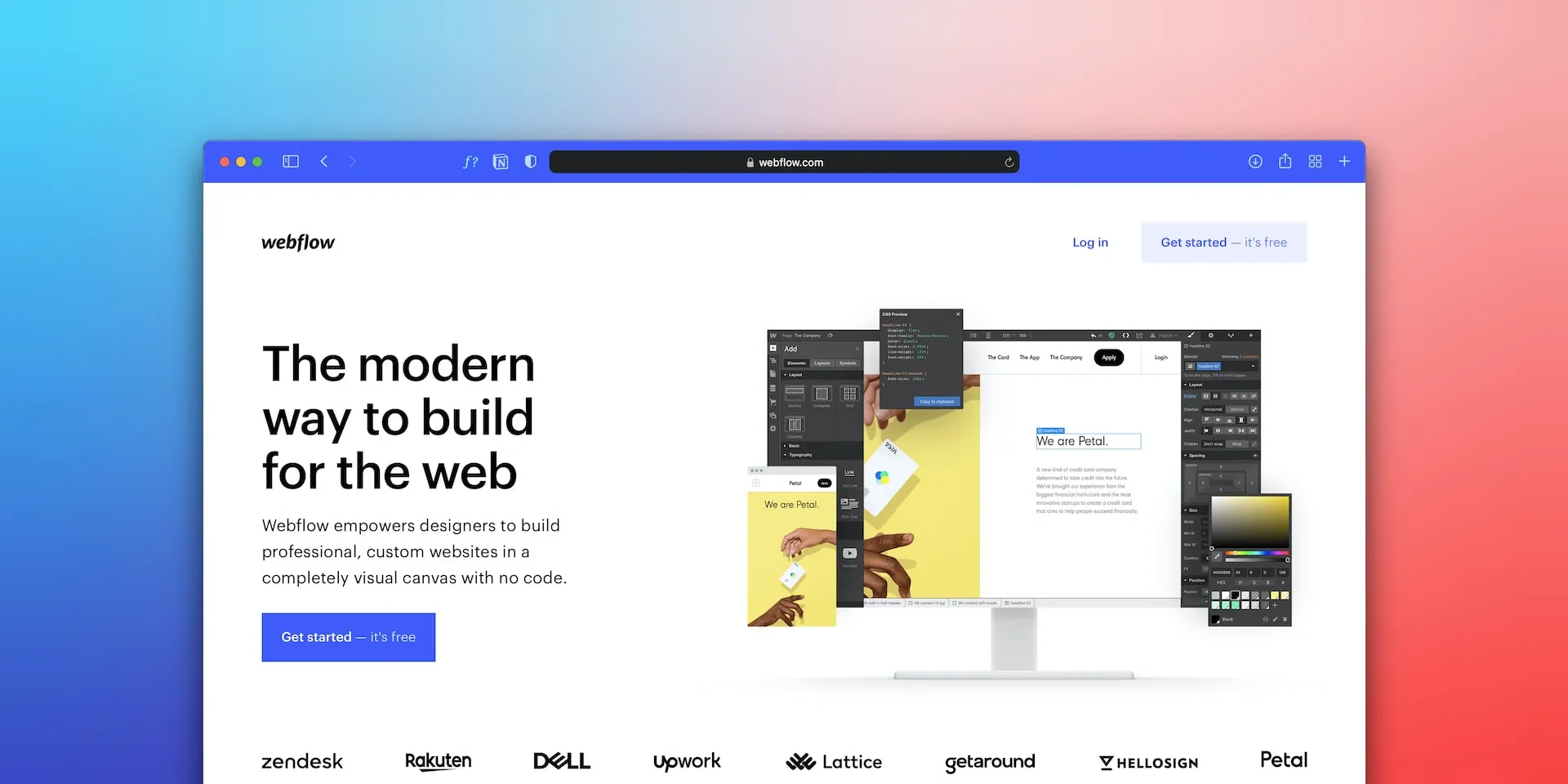 Webflow Template by Wedoflow.com